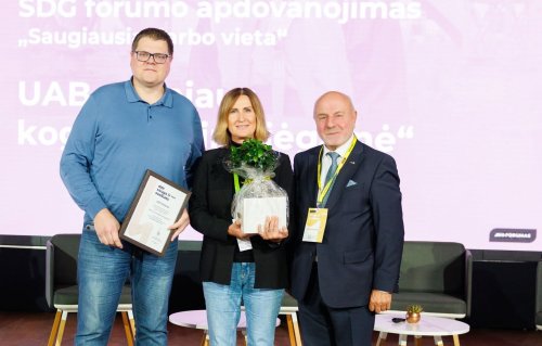 Vilniaus kogeneracinė jėgainė pripažinta saugiausia darbo vieta